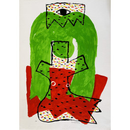 José de Guimarães - Personagem verde